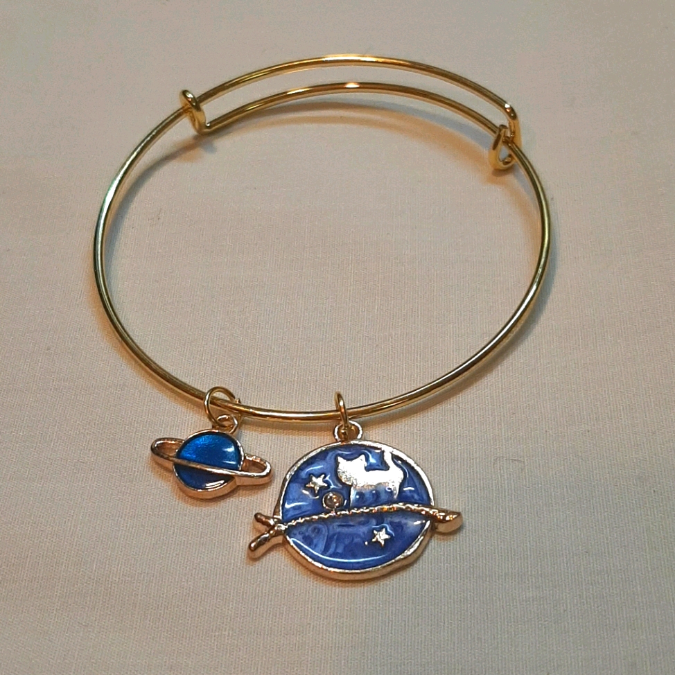 Celestial Bangle Bracelet